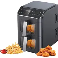 Friac Hetelucht Friteuse Dubbel