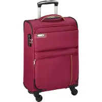 D & n lederwaren Trolley 'Travel Line 6704 M' pink