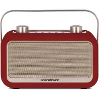 Nordmende Transita 30 Radio DAB+, VHF (FM) Bluetooth, DAB+, FM Wekfunctie Rood