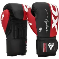 RDX Sports F4 Bokshandschoenen Sparring - Zwart-Rood