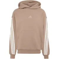 Adidas Sportsweatshirt donkerbeige / wit