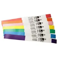 Zebra Z-Band Splash 10012718-5 roze 25mm x 254mm 4 x 350 stuks (origineel)
