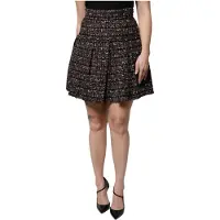 Dolce&Gabbana Plissé-tweed minirok