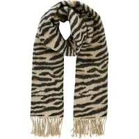 Pieces Zebra Print Sjaal