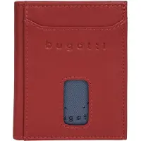 Bugatti Portemonnee 'Secure Slim' blauw / donkerrood