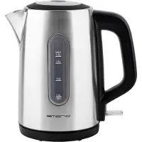 Emerio Waterkoker 3000W - 1.7L - Water niveau indicator - Verborgen verwarmingselement - Automatische uitschakeling - 360 graden snoerloos design - WK-133040