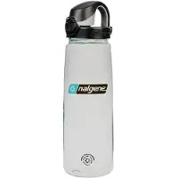 Nalgene OTF Sustain, drinkfles, 650 ml, transparant/zwart