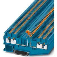 Phoenix Contact 3210191 Meetscheidingsklem 5.2 mm Push-In-klem Blauw 50 stuk(s)