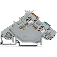 Wago 280-564 Initiatorklem 5 mm Spanveer Toewijzing: L Grijs 10 stuk(s)