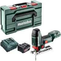Metabo ST 18 L 90 accu-decoupeerzaag 18 V 90 mm + 1x accu 4,0 Ah + lader + Metabox