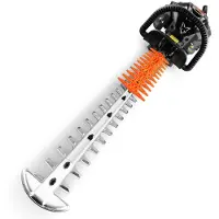 FUXTEC Professionele heggenschaar FX-MHP126 - 80 cm XXL mes | 6,3 kg | 25,4 ccm | 2-takt | 450 ml tankinhoud | 0,75 kW | 3000 tpm