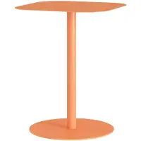 En.casa Bijzettafel Nastätten 50x40x40 cm oranje []