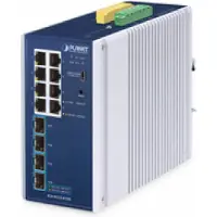 Planet Technology Corp. IGS-4215-8T4X Industrial L2/L4 8-Port Managed Switch IGS-4215-8T4X