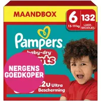 Pampers 3x Baby Dry Luierbroekjes Maat 6 (13-19kg) 44 Stuks