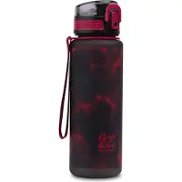 CoolPack Brisk Fles 600ml - Ash Zwart-Rood