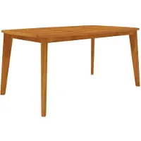 vidaXL Tuintafel 160x90x75 cm massief acaciahout