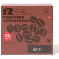 HEMA Koffiecups espresso extra forte - 50 stuks