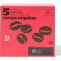 HEMA Koffiecups lungo regular - 50 stuks
