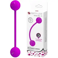 Pretty Love - Kegel Ball III - Vaginale bekkenbodem training Balletjes Met Metalen kogels - Roze