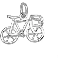Trendjuwelier huiscollectie Hanger Zilver Wielrenfiets 18 x 14 mm