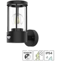 Lybardo - Buitenlamp met bewegingssensor - Wandlamp Buiten - Voor E27 Lamp