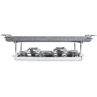 Ama Steengrill - Lavasteen - Grillplaat - Zwart - ‎37cm x 18cm x 12cm