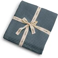 Kayori Goya Plaid Katoen - Deken - 150x220cm - Voor Buiten & Binnen - Denim
