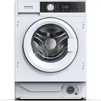 Heinner HWM-BI814IVA+++ Inbouw Wasmachine 8 kg – Stoomfunctie – Digitaal Display – 1400 tpm – Energieklasse A – Inverter – Trommelreinigingsprogramma – Wit – 5 Jaar Garantie