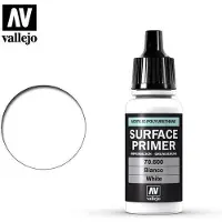 Vallejo Hobbyverf Acrylverf - 70600 White - Primer - Acryl Verf flesje - 17 ml