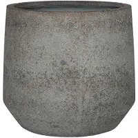 Pottery Pots Bloempot Cement and Stone Harith L Dioriet Grey 53,5 x 48 cm