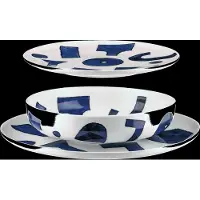 Alessi NF08S12 12-delige bordenset, porselein