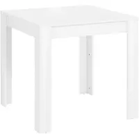 DOMUS Lynn-Eettafel - Wit MDF - 80x80