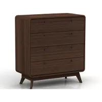 DOMUS Cassie-Commode - 4-laden - Notenhoutlook