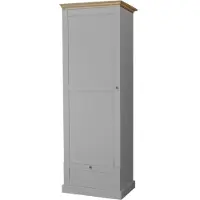 DOMUS Binz-Commode - 1-deur - Grijs Eiken