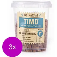 Timo Trainers Zalm - Hondensnacks - 3 x 330 g Voordeelemmer