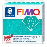 Fimo 8010-392 FIMO Effect Oven-Hardening Klei - Galaxy Turquoise (57g)
