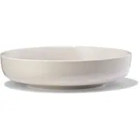HEMA Diep bord Ø22cm Knap new bone china grijs (grijs)