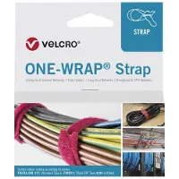 Velcro Zubehör Kabel Klittenbandriem Zwart 1 stuk(s)