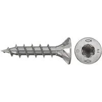 Fischer 574148 Spaanplaatschroef 4 mm 30 mm TX RVS 200 stuk(s)