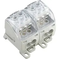 Weidmuller 1562180000 Verdeelblok Schroeven Grijs, Transparant 1 stuk(s)