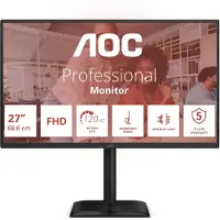 AOC 27" 27E4U, FHD, 120Hz, IPS, DP, HDMI