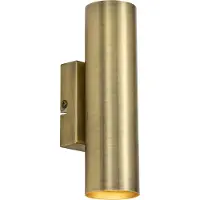 QAZQA Moderne wandlamp brons 2-lichts - Jeana