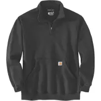 Carhartt Quarter-Zip, sweatshirt ,donkergrijs ,M