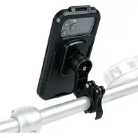 IMoshion Premium telefoonhouder fiets - Spatwaterdicht - Universeel - 360 graden draaibaar - Stevige behuizing - Zwart