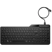 HP Toetsenbord en muis - - 405 - Zwart - Bedraad - QWERTY VS
