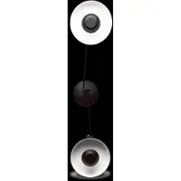 Grupa Products Plafondlamp Arigato, dimbaar, zwart, Werkkamer / Kantoor, metaal, plafondlamp