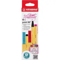 Stabilo point 88 Fineliner Naaldpunt Kleurenassortiment 8818/5 18 Stuks