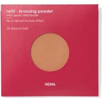 HEMA Navulling Bronzer 02 Almond Matt