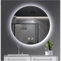 SaniGoods Halo ronde spiegel met verlichting en verwarming 120cm