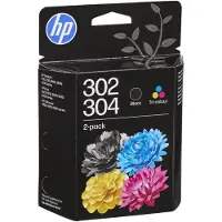 HP 302/304 Cartridge Combo Pack